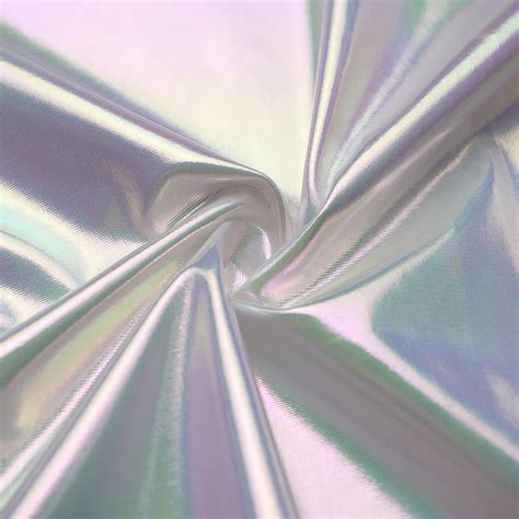 metallic purple holograohic ftretch fabric|Hologram Metallic Foil Stretch Fabric Width 57 Inches (Purple .